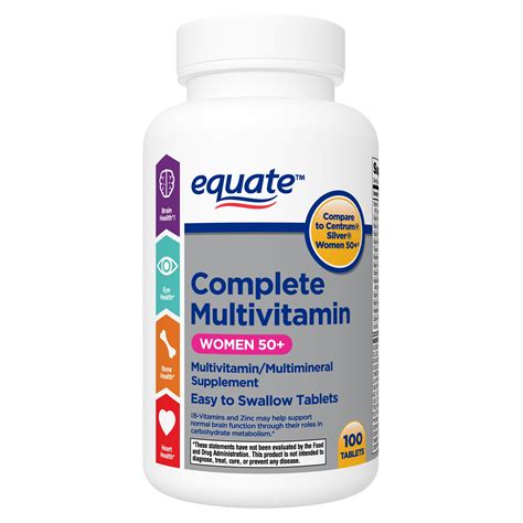 walmart womens vitamins|walmart multivitamin over 50.